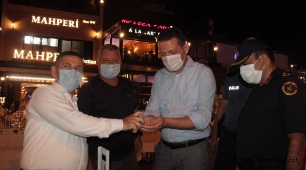 Alanya’da koronavirüs denetimi aralıksız sürüyor