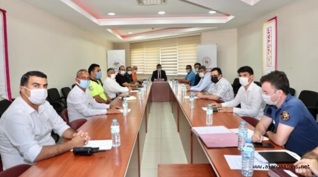 Alanya’da milli maç öncesi kritik toplantı