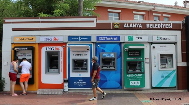 Alanya’da modüler bankamatiklerin sayısı artıyor
