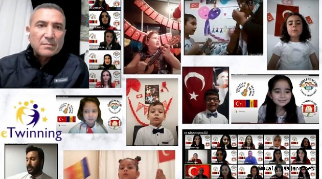 Alanya’da öğrenciler şenliği birlikte kutladı