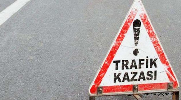 Alanya’da otomobille motosiklet çarpıştı: 1 yaralı