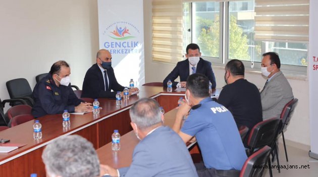 Alanya’da oynanacak maçları görüştüler