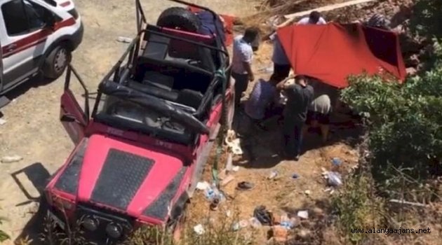 Alanya’da safari faciası: 1 ölü, 9 yaralı