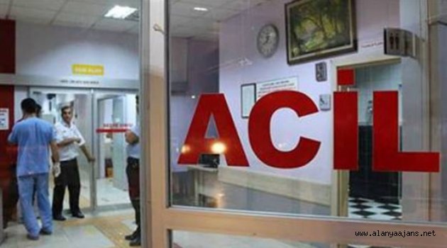 Alanya’da serada demir keserken spiral makinesiyle elini yaraladı