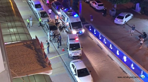 Alanya’da silahlar konuştu: 2 yaralı