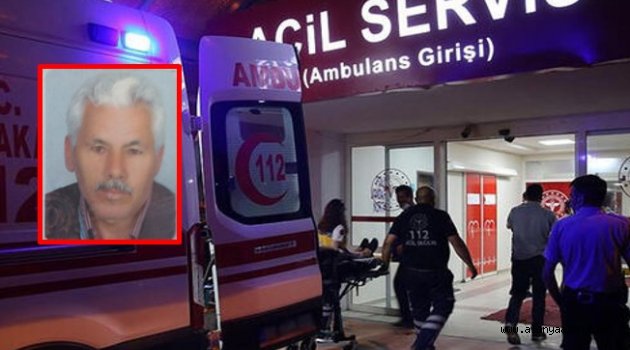 Alanya’da talihsiz adamın sağlık ekipleri ayağına geldi ancak kurtarılamadı!