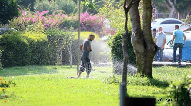 Alanya’da tatilcilere sulu önlem