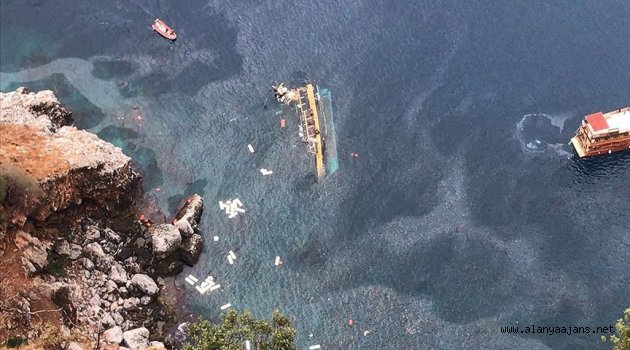 Alanya’da tekne faciası: 1 ölü