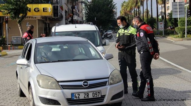 Alanya’da yasağa uymayanlara ceza yağdı