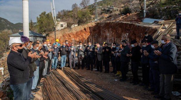 Alanya’da yeni cami temeli atıldı