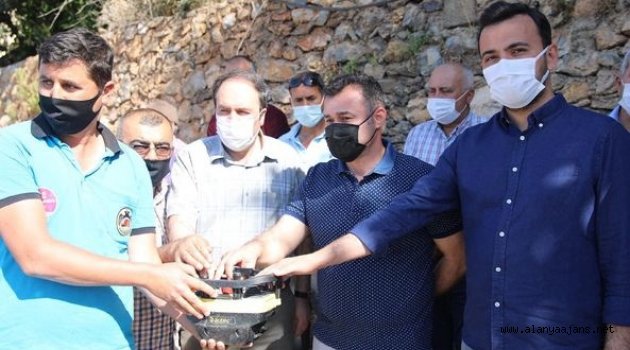 Alanya’da yeni caminin temeli atıldı