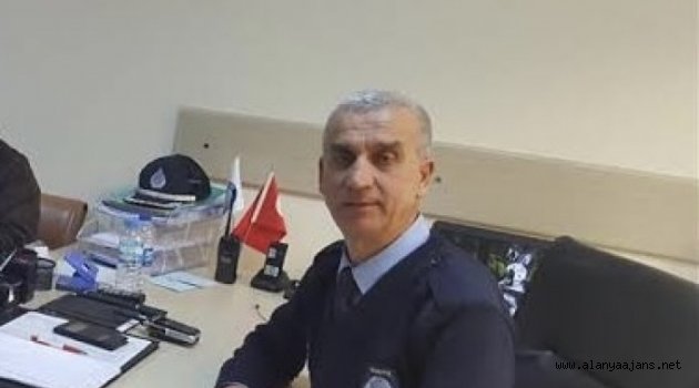 Alanya’da zabıta amirinin acı günü
