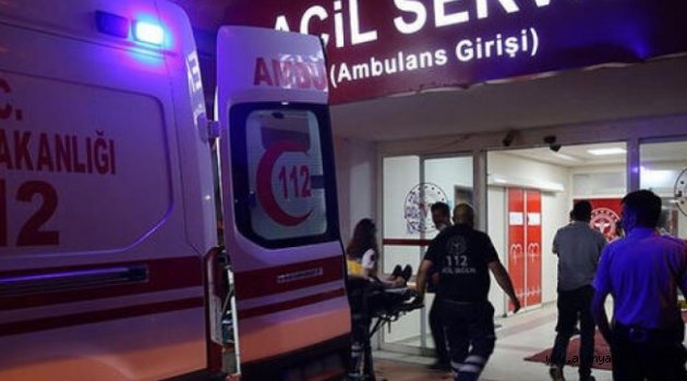 Alanya’da zeytin ağacından düşen genç yaralandı