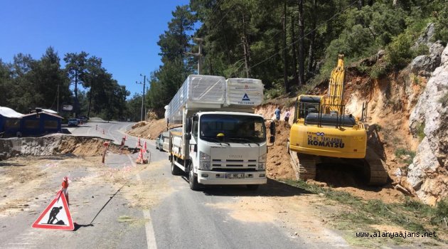 Alanya Gedevet Yolu’na bakım