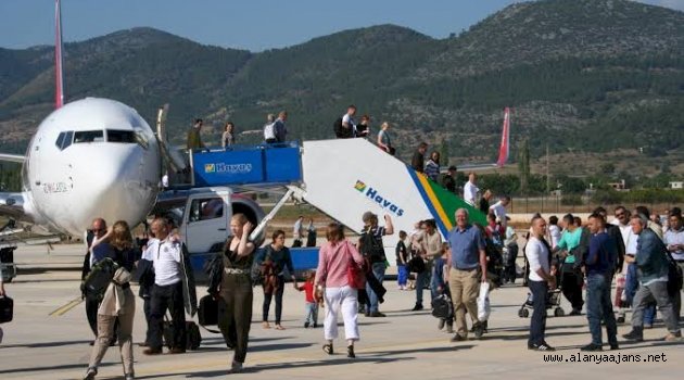 Alanya GZP’de iç hatlar dış hatları geçti