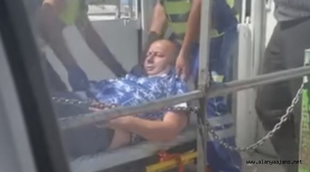 Alanya GZP uçağında panik dolu anlar!