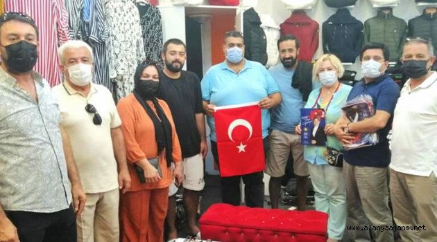 Alanya İYİ Parti'den Konaklı esnafına ziyaret
