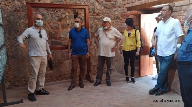 Alanya Kalesi’ni ziyaret ettiler