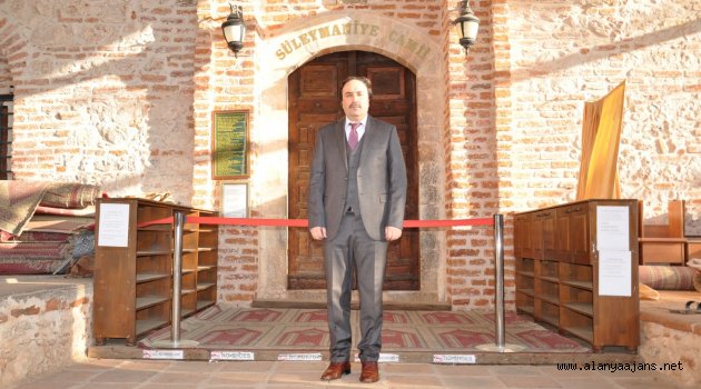 Alanya Kalesi'ndeki Süleymaniye Cami restorasyona alındı