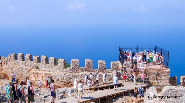 Alanya Kalesi'nin ziyaretçi sayısı düştü!
