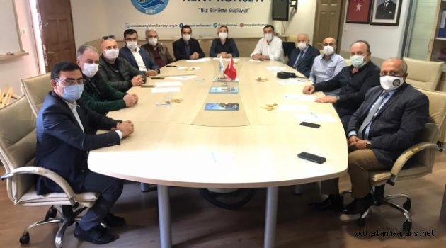 Alanya Kent Konseyi pandemiyi değerlendirdi