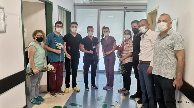 Alanya MHP hemşireleri unutmadı