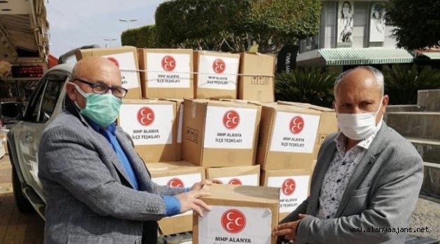 Alanya MHP ihtiyaç sahiplerini unutmuyor