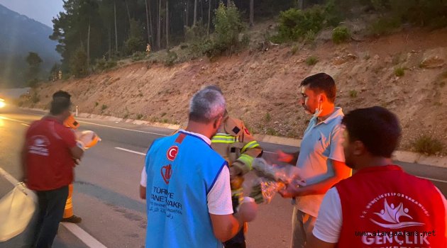 Alanya Müftülüğü yaraları sarıyor