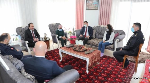 Alanya’nın şehit anneleri unutulmadı