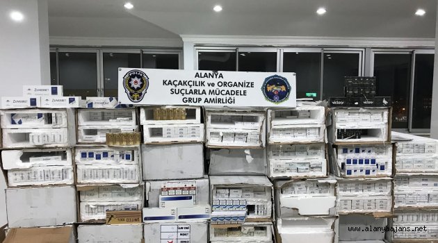 Alanya Polisinden Şok Operasyon