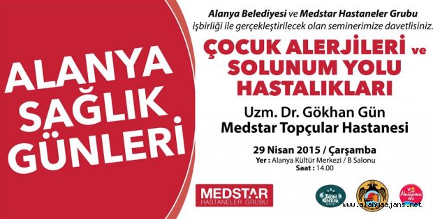 ALANYA SAĞLIK GÜNLERİ’NİN NİSAN AYI KONUSU, “ÇOCUK SAĞLIĞI”