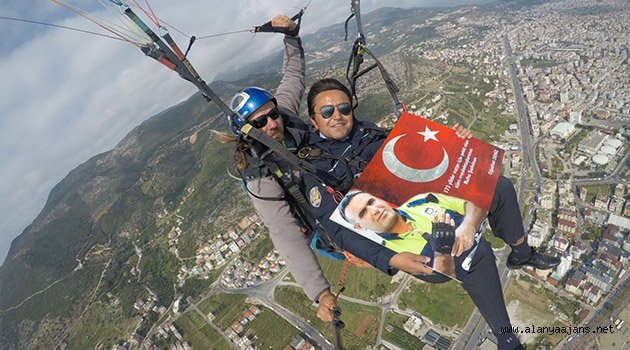Alanya semalarında şehitlerimizi andılar