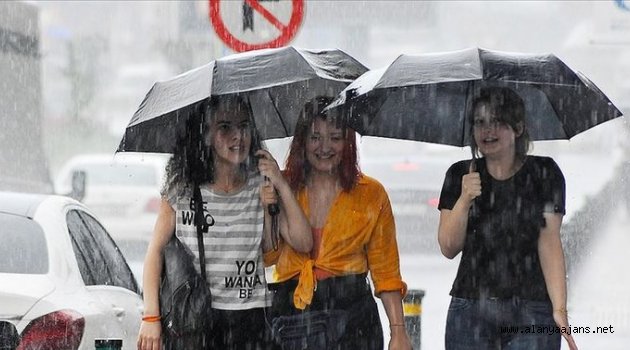 Alanya’ya sarı uyarı! Sağanak yağış bekleniyor