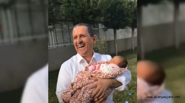 Alanya'da 52 yaşındaki Görgün'ün bebek sevinci