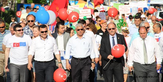 Alanya'da Avrupa Günü Kutlandı