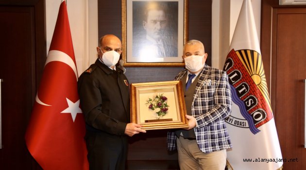 Alanya'da Başoğlu Paşa'dan Başkan Şahin'e ziyaret