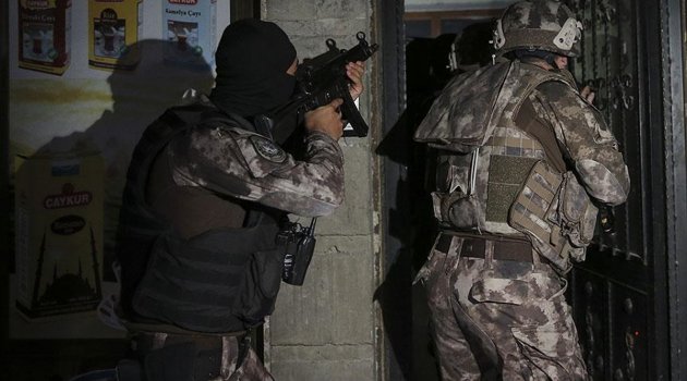 Alanya'da DAEŞ operasyonu