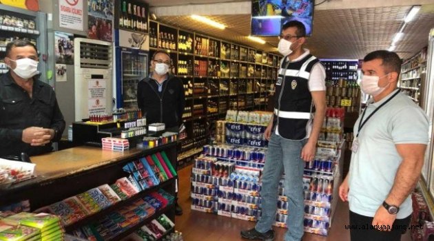 Alanya'da denetimler devam ediyor