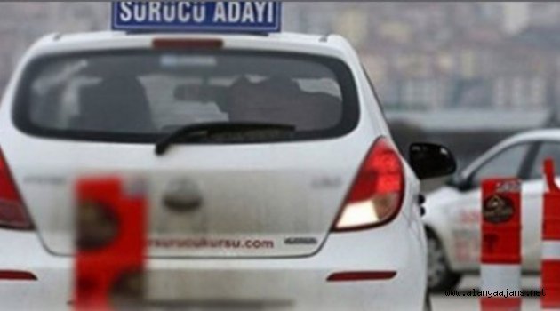 Alanya'da ehliyet kursuna yazılanlar dikkat