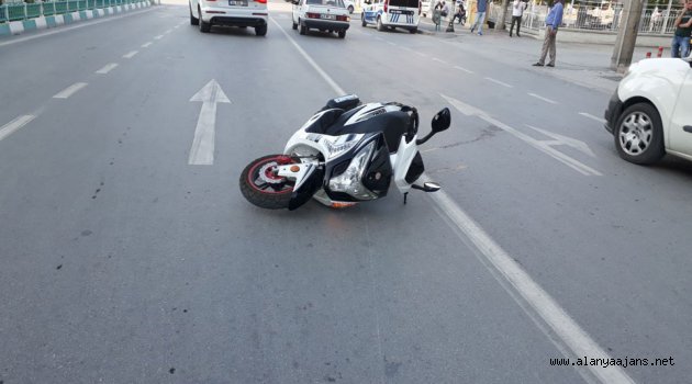 Alanya'da feci kaza! 1 ağır yaralı