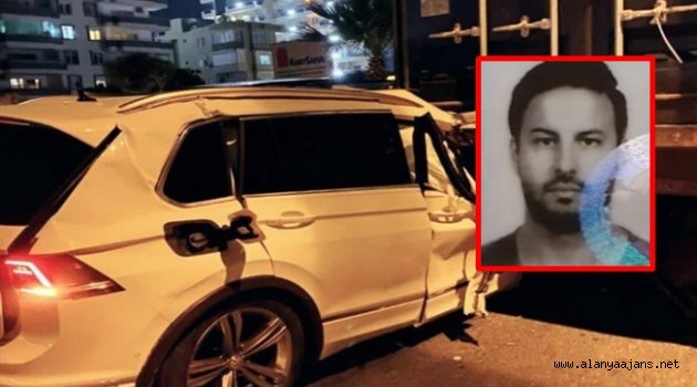 Alanya'da feci kaza! 1 ölü