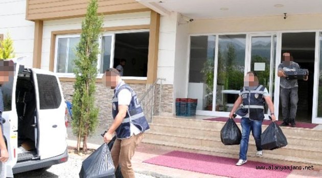 Alanya'da FETÖ/PDY operasyonu