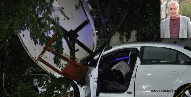 ALANYA'DA FIRTINA, YAĞMUR VE CAN KAYBI