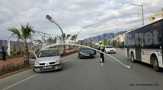 Alanya'da Garip Kaza!