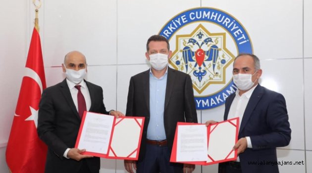 Alanya'da Genç Ofis protokolü imzalandı