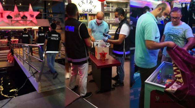Alanya'da gezi teknelerine denetim