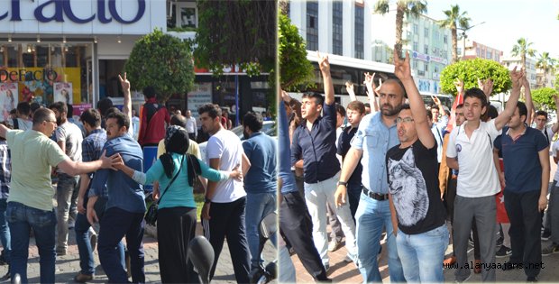 ALANYA'DA HDP - MHP GERGİNLİĞİ