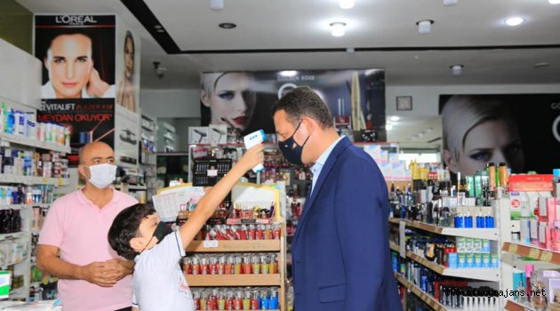 Alanya'da Kaymakam Ürkmezer'den denetim