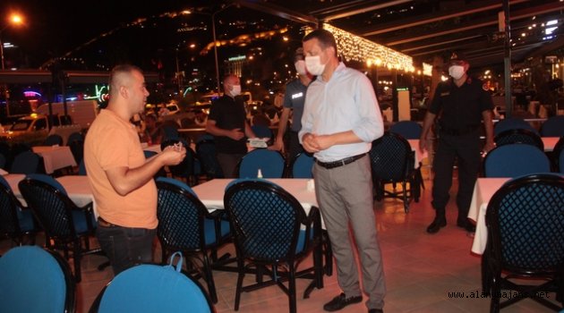 Alanya'da kurallara uymayan işletmeler ceza yedi!