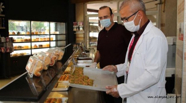 Alanya'da kurban bayramı öncesi fırın ve kasaplara denetim